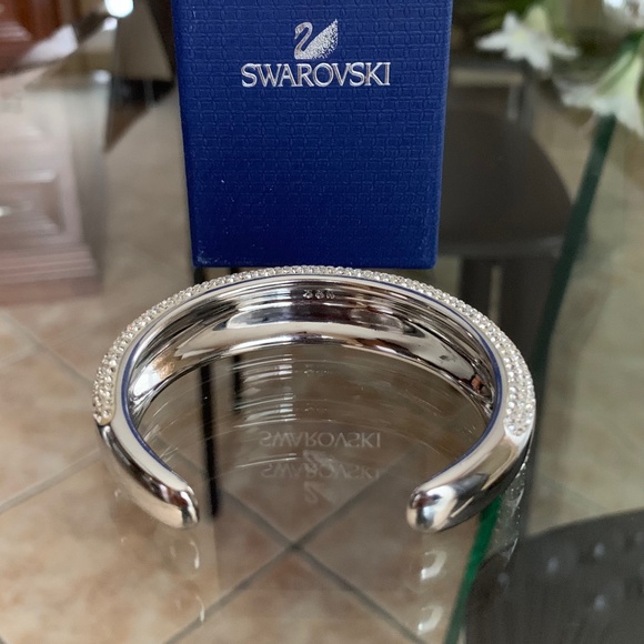 SWAROVSKI Pebble Cuff Crystal Bracelet - Picture 8 of 14